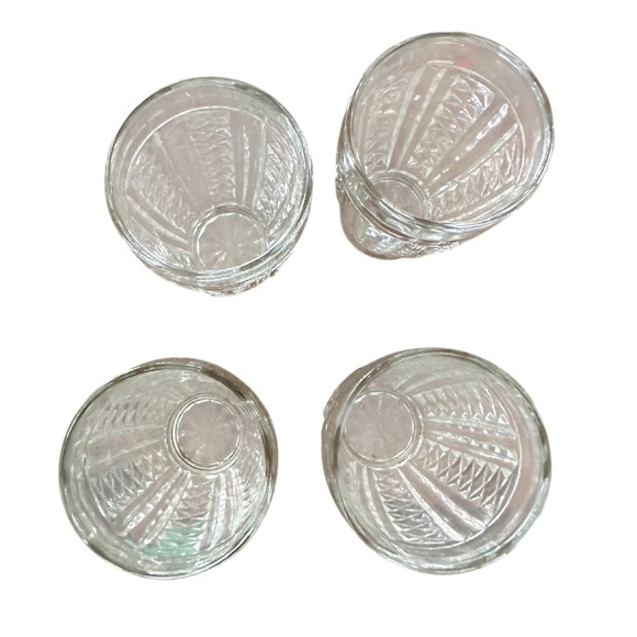 Crystal Clear Glass Tumbler Set of 4 - Picture 2 of 5
